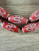 Hidden Gems: Fancy Red Java Glass Beads
