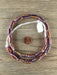 Hidden Gems: Oval Java Feather Glass Beads