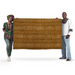 Caramel Brown Bogolan Mali Mud Cloth (Bamako Design) - The Bead Chest