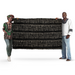 Ebony Black Bogolan Mali Mud Cloth (Kolokani Design) - The Bead Chest