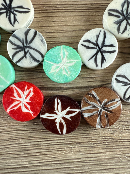 Hidden Gems: Circular Java Bone Beads