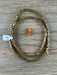 Hidden Gems: Brass Triangle Heishi Beads