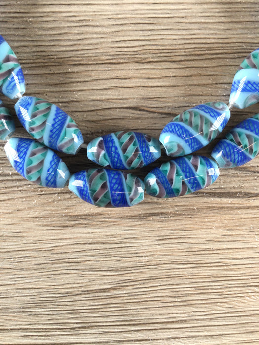 Hidden Gems: Premium Oval Java Glass Beads