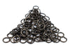 8mm Black Round Jump Rings (Approx 1000 pieces) - The Bead Chest