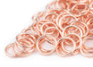 10mm Copper Round Jump Rings (Approx 500 pieces) - The Bead Chest