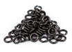 4mm Black Round Jump Rings (Approx 500 pieces) - The Bead Chest