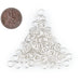 6mm Silver Round Jump Rings (Approx 500 pieces) - The Bead Chest