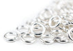 6mm Silver Round Jump Rings (Approx 500 pieces) - The Bead Chest