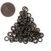 6mm Black Round Jump Rings (Approx 1000 pieces) - The Bead Chest