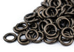 6mm Black Round Jump Rings (Approx 1000 pieces) - The Bead Chest