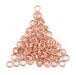 6mm Copper Round Jump Rings (Approx 1000 pieces) - The Bead Chest