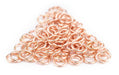 8mm Copper Round Jump Rings (Approx 500 pieces) - The Bead Chest