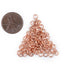 4mm Copper Round Jump Rings (Approx 500 pieces) - The Bead Chest