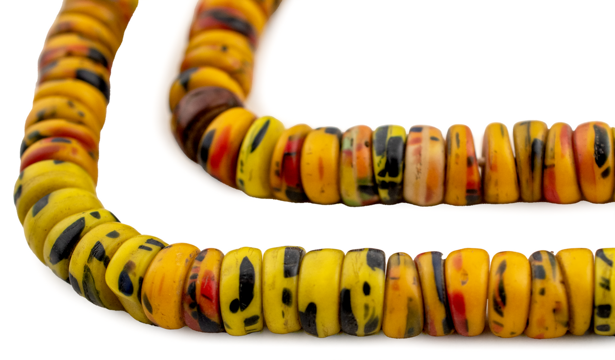 Vintage Kakamba Prosser Beads (10mm) #16405