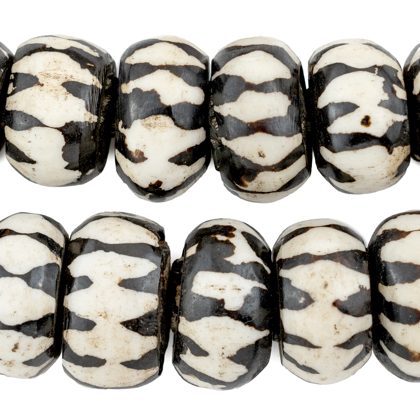 Batik Bone Beads (Large)