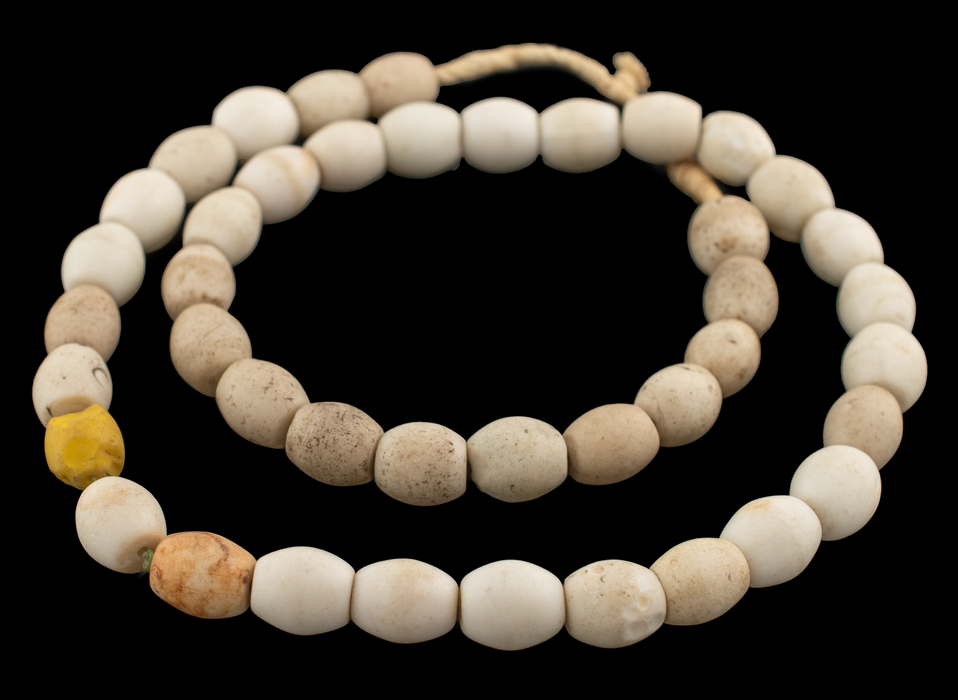 Bohemian Colodonte Beads (White)