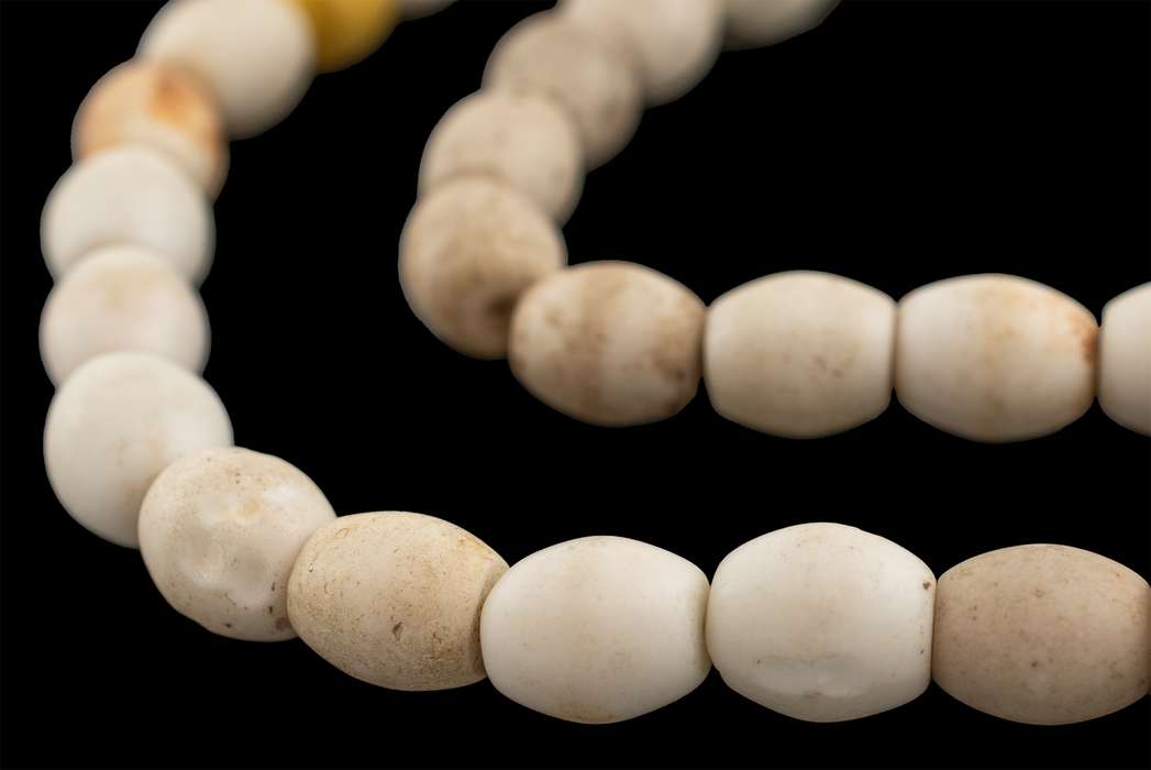 Bohemian Colodonte Beads (White)