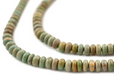 Light Green Turquoise Rondelle Beads (6mm) - The Bead Chest