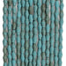 Aqua Blue Turquoise-Style Afghani Stone Rice Beads (5x3mm) - The Bead Chest