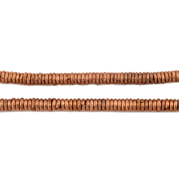 Kenya Copper Heishi Beads - The Bead Chest