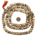 Round Rustic Brown Himalayan Bone Beads (12mm) - The Bead Chest