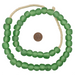 Light Green Recycled Glass Beads (14mm) - The Bead Chest