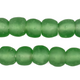 Light Green Recycled Glass Beads (14mm) - The Bead Chest