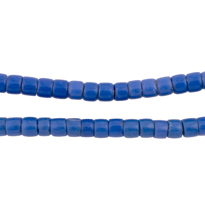 Old Cobalt Blue Kenya Turkana Beads - The Bead Chest