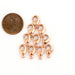 Copper Lobster Clasps (12mm, Set of 50) - The Bead Chest