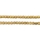 Round Brass Ethiopian Beads (4mm) - The Bead Chest