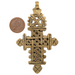 Ethiopian Coptic Cross Pendant (Large) - The Bead Chest