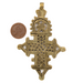 Ethiopian Coptic Cross Pendant (Large) - The Bead Chest