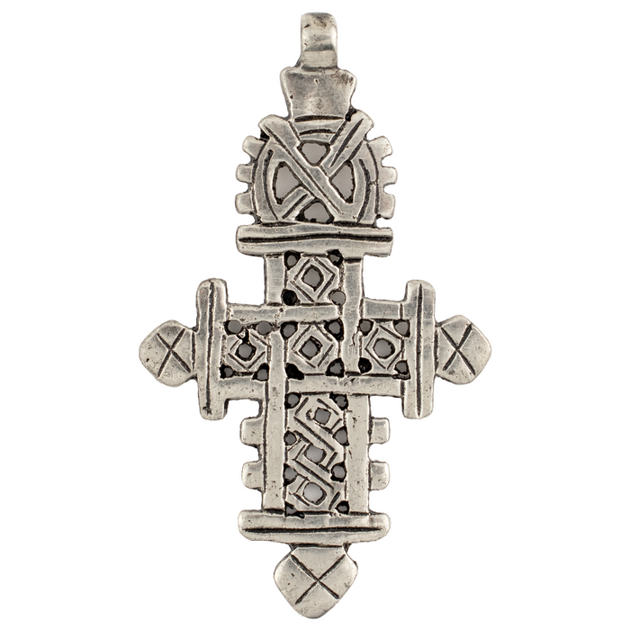 Ethiopian Coptic Cross (Large) - The Bead Chest