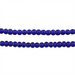 Blue White Heart Beads (4mm) - The Bead Chest