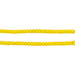 Yellow White Heart Beads (3mm) - The Bead Chest