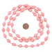 Pink Recycled Paper Beads from Uganda - The Bead Chest