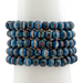 Vintage-Azul Blue Nepal Mala Bracelet - The Bead Chest