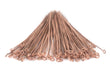 Copper 21 Gauge 3 Inch Eye Pins (Approx 500 pieces) - The Bead Chest