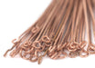 Copper 21 Gauge 3 Inch Eye Pins (Approx 500 pieces) - The Bead Chest