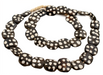 Polkadot Batik Bone Beads (Circular) - The Bead Chest