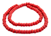 Coral Red Padre Beads (9mm) - The Bead Chest