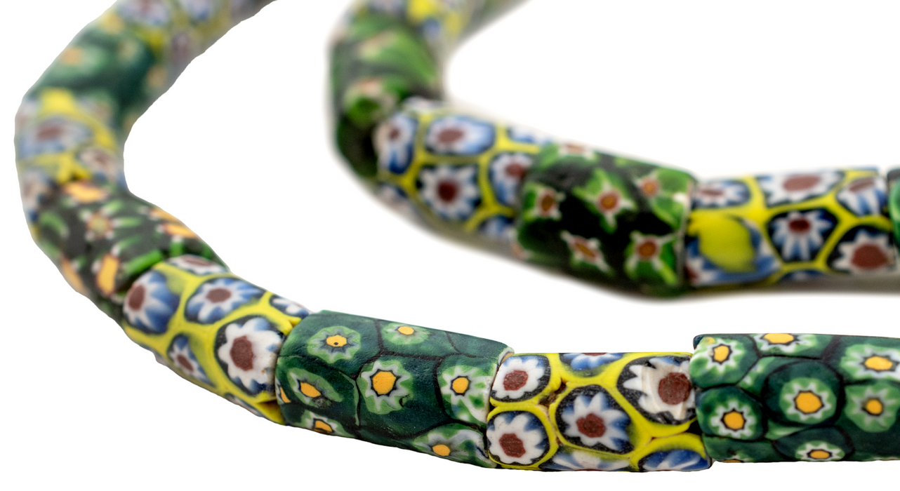 Antique Venetian Millefiori African Trade Beads #16496