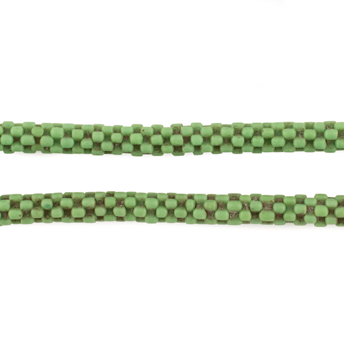 Green Star Snake Beads (6mm)