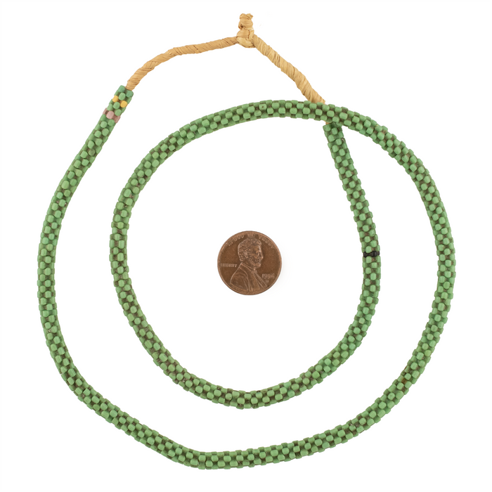 Green Star Snake Beads (6mm)
