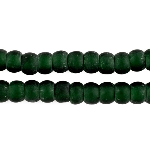 Deep Green Padre Beads (8mm) - The Bead Chest