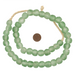 Green Aqua Recycled Glass Beads (14mm) - The Bead Chest