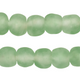 Green Aqua Recycled Glass Beads (14mm) - The Bead Chest