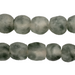 Grey Mist Recycled Glass Beads (14mm) - The Bead Chest