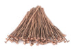 Copper 21 Gauge 2 Inch Head Pins (Approx 500 pieces) - The Bead Chest