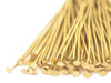 Gold 21 Gauge 2 Inch Head Pins (Approx 500 pieces) - The Bead Chest